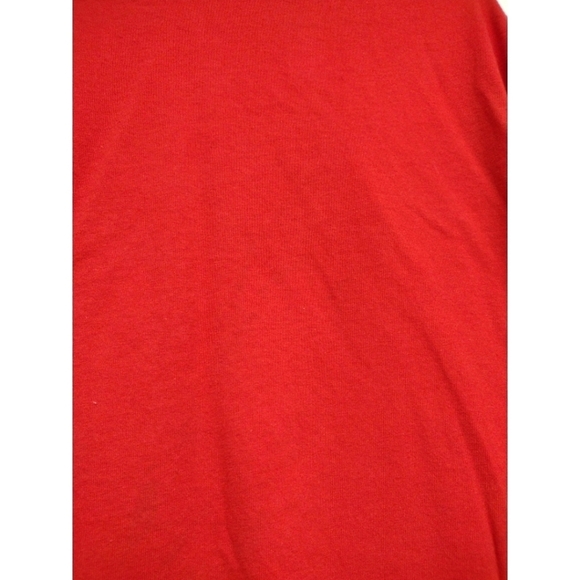Mercury Gildan long sleeve red t-shirt with large front graphic - Picture 4 of 9